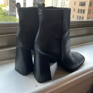 Sam Edelman square toe, square heel booties
